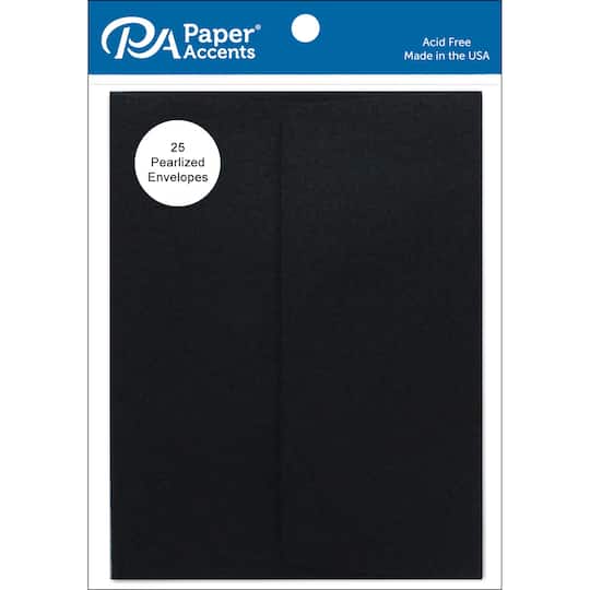PA Paper&#x2122; Accents 4.38&#x22; x 5.75&#x22; Pearlized Envelope, 25ct.